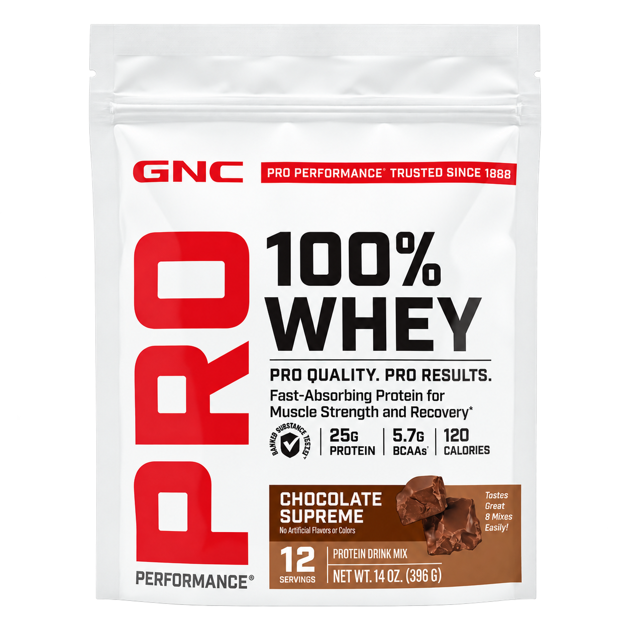GNC Pro 100% Whey Chocolate